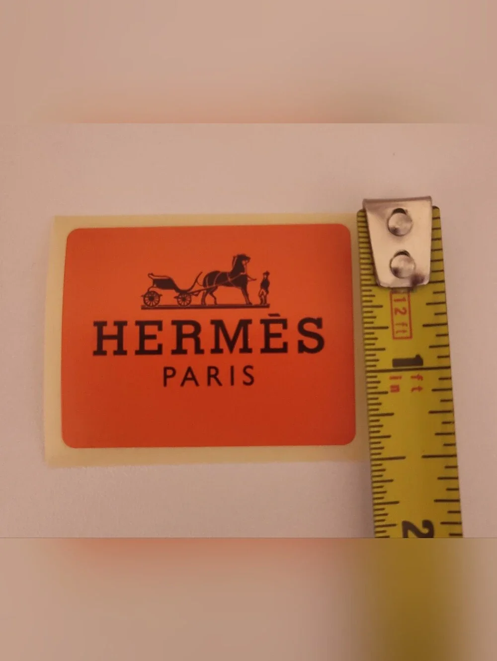 HERMÈS Paris Collector Lot 10 Boutique Stickers & 2 Logo Seals 12 Pc